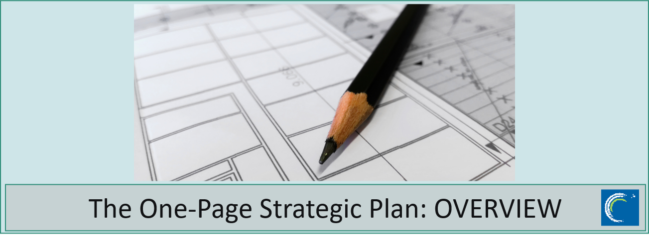 The One-Page Strategic Plan: OVERVIEW